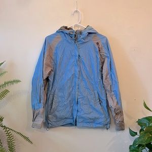 K2 Light Blue and Grey Snowboard Jacket